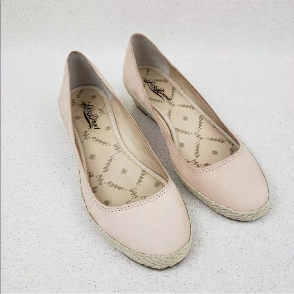 Lucky Brand Tilly Leather Wedge Espadrilles Shoes - Picture 4 of 8